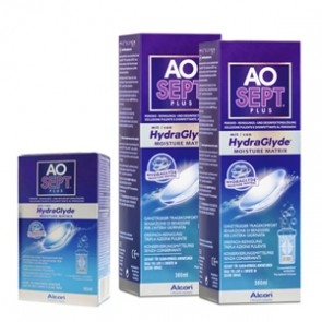 AoSept Plus 360ml x 2 + Kit viagem